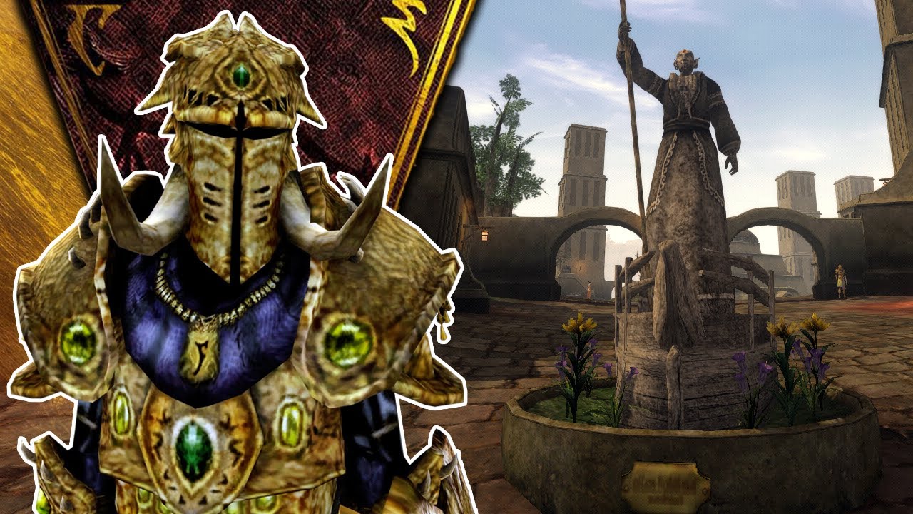 Исследование Нарсиса в моде Tamriel Rebuilt для Morrowind