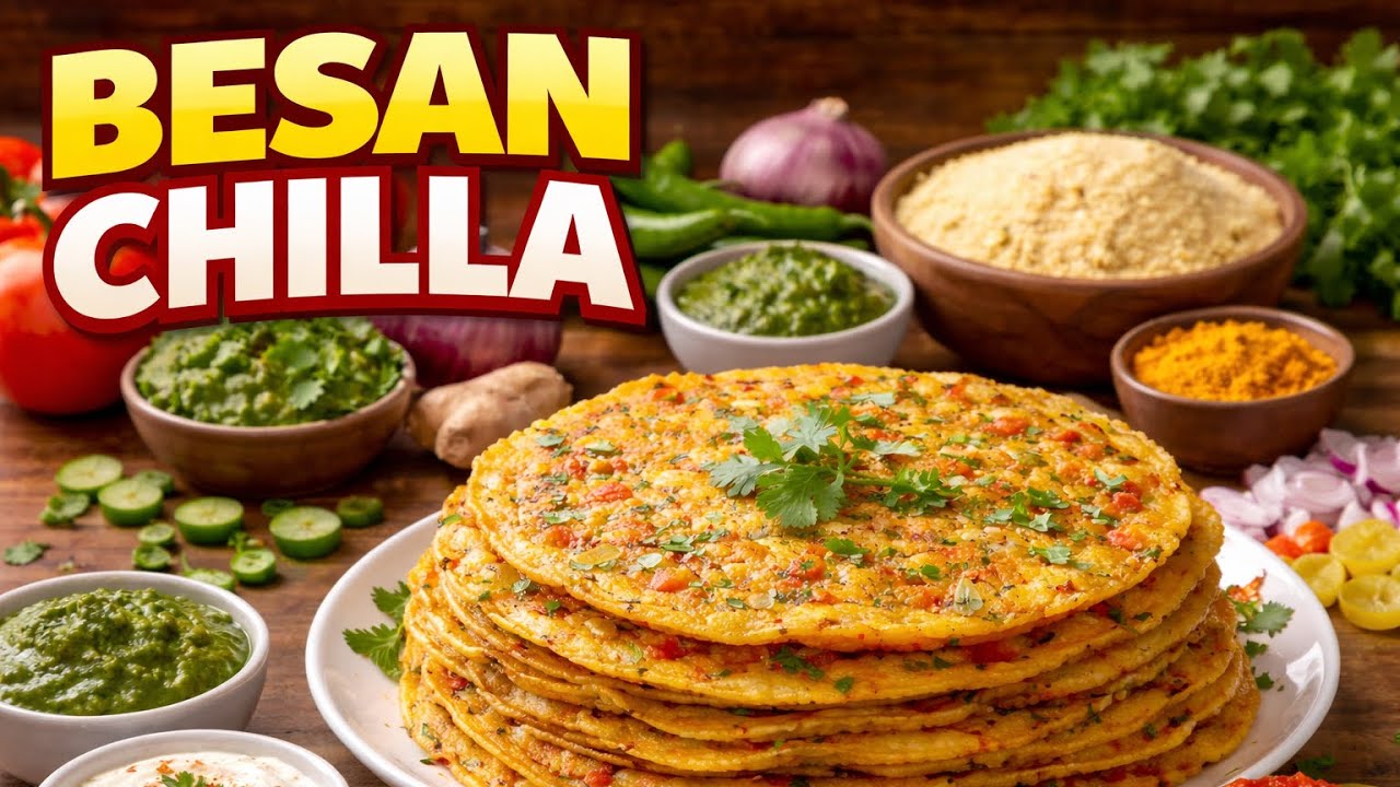 Healthy Vegetable Besan Chilla | High Protein | Easy Weight Loss Recipe @CookwithDr_PriyankaBabar 