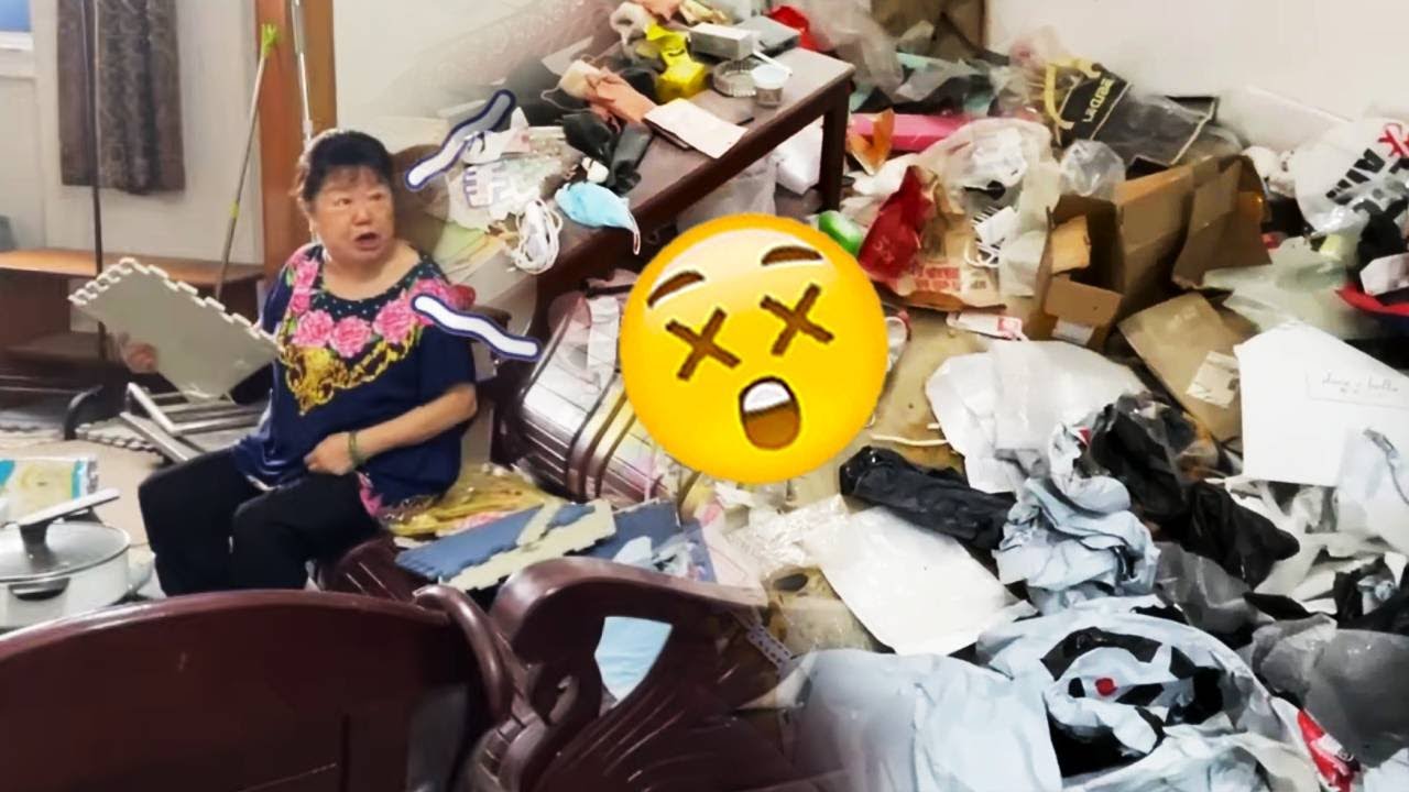 😥 They insisted on picking up trash while living with the elderly.