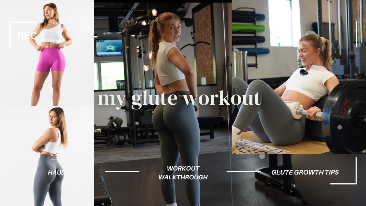 GLUTE GROWTH ROUTINE + @alphalete try on haul