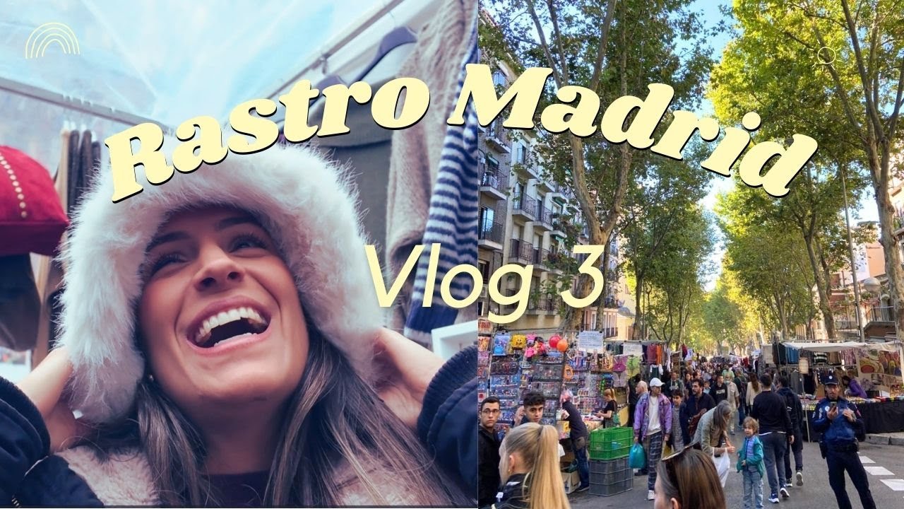 Recorriendo la Calle de los Deseos + El Mercadillo M&aacute;s Famoso de Madrid 🛍️💫