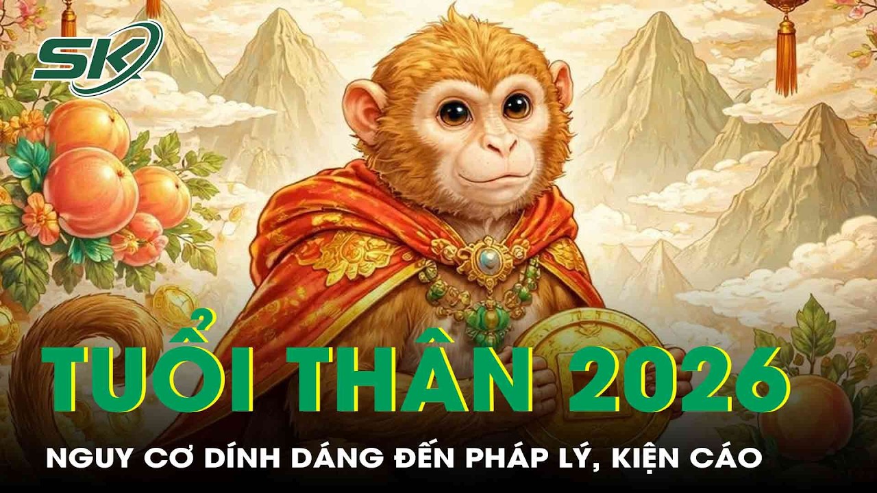 Tử vi tuổi Thân 2026: Hung cát đan xen, nguy cơ dính dáng đến pháp lý, kiện cáo | SKĐS