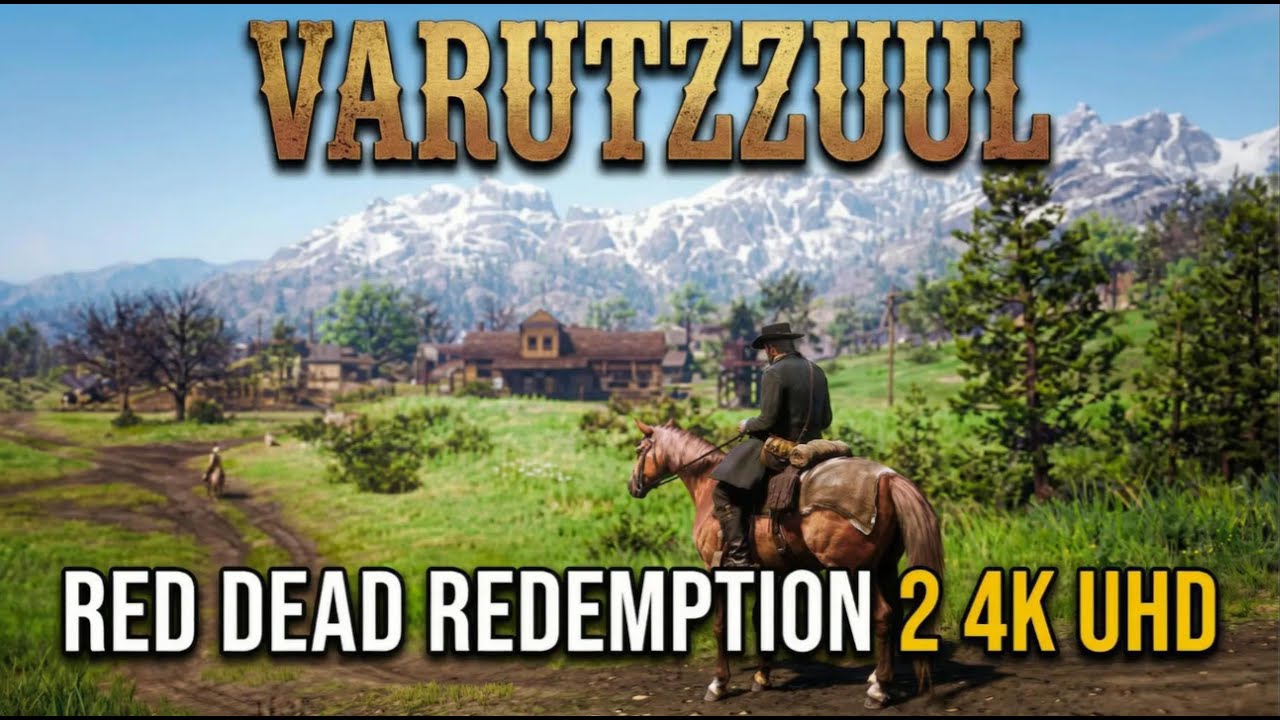 [4K UHD] RED DEAD REDEMTION 2 - FULL GAME -4K HDR FULL GAMEPLAY