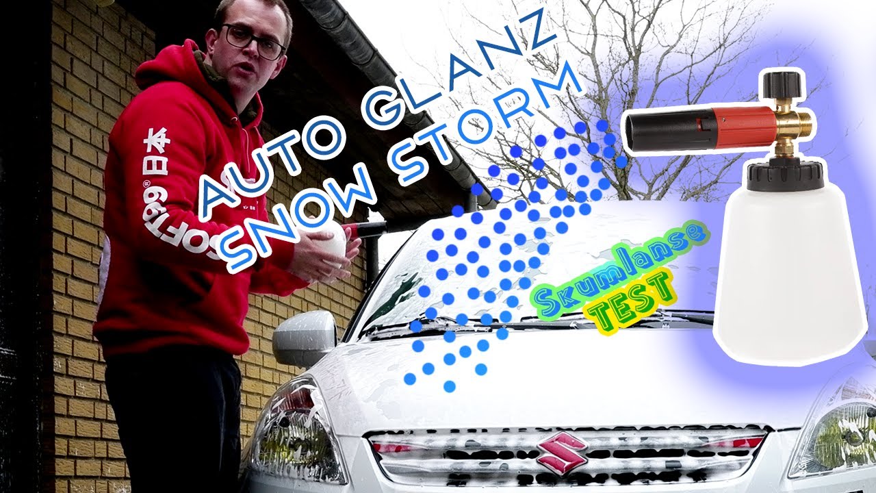 Hurtigtest af Auto Glanz Snow Storm Skumlanse - Giver den nok skum?