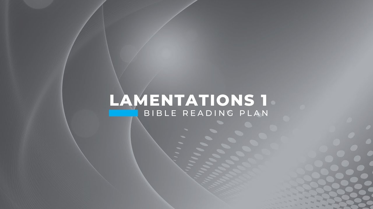 Lamentations 1
