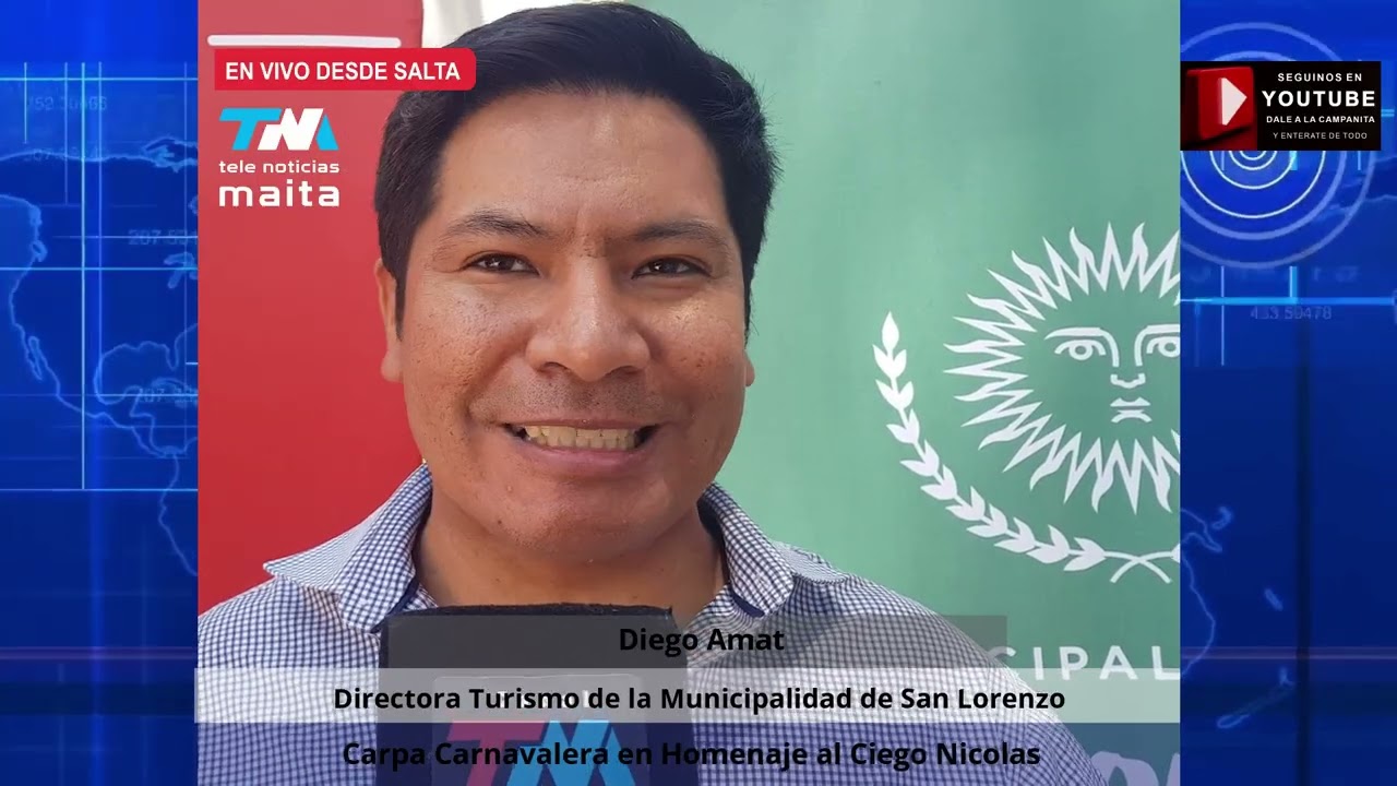 Salta San Lorenzo Carpa Carnavalera en Homenaje al Ciego Nicolas