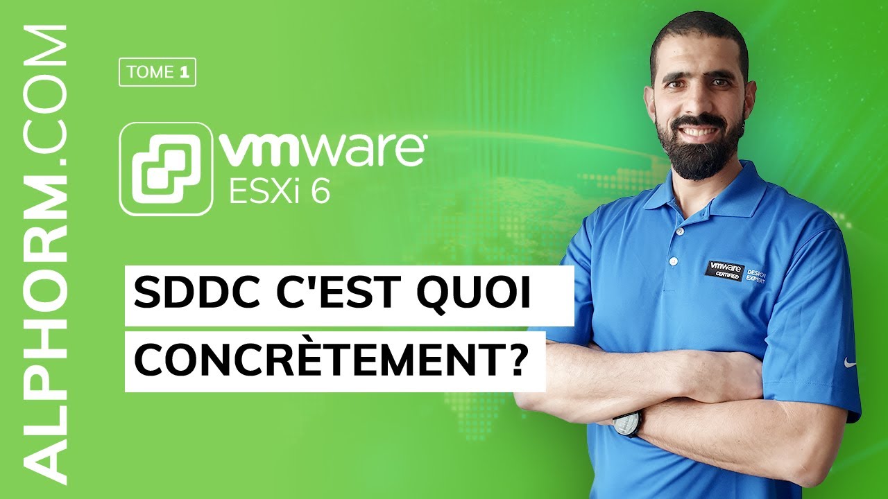 Tuto VMware ESXi 6 - C'est quoi WMware Software Defined Data Center