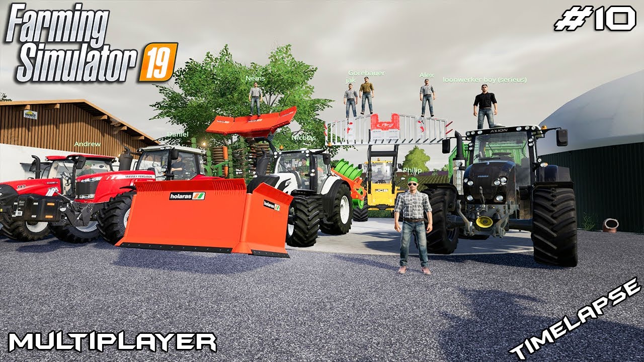 Silage harvest | Ellerbach | Multiplayer Farming Simulator 19 | Episode 10