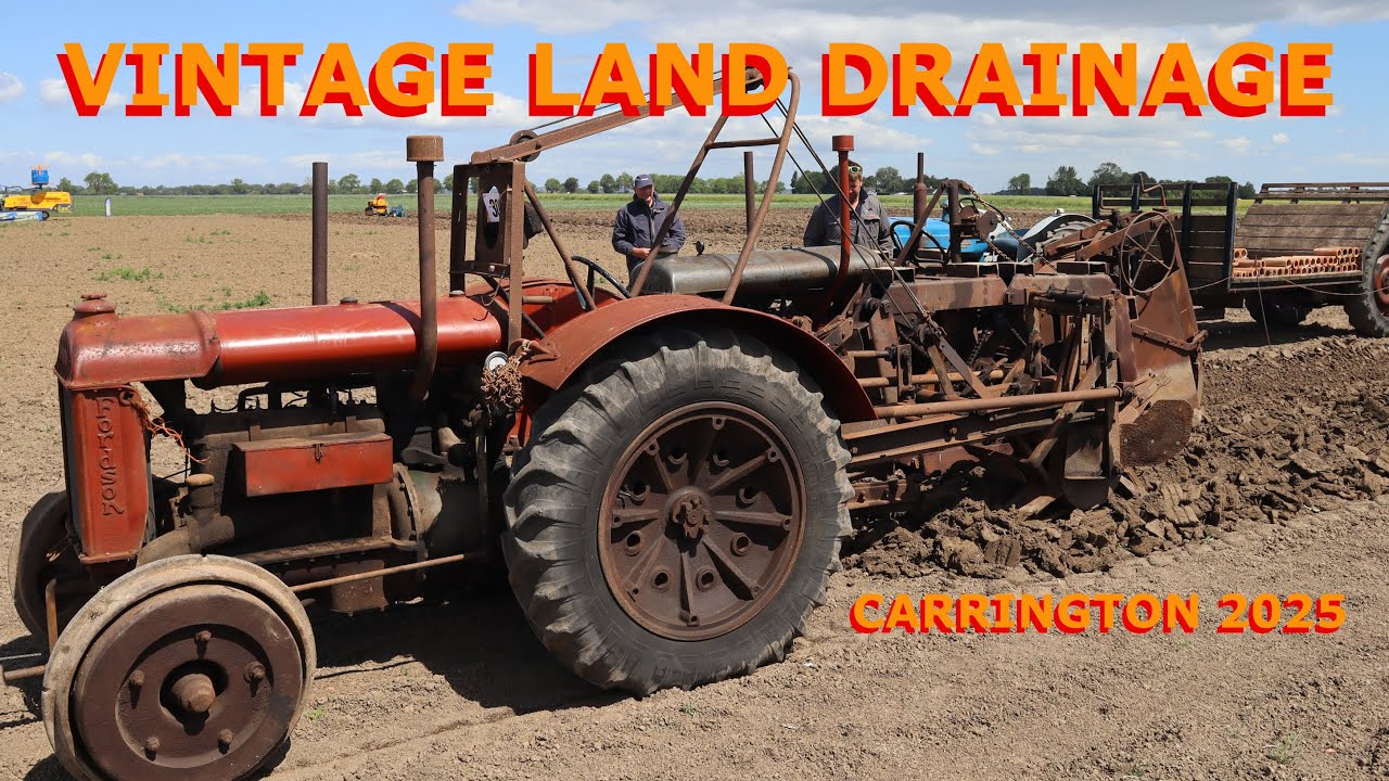 Land Drainage Tractors at Carrington