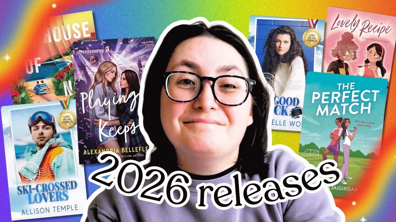 2026 queer books to have on your radar | historical romance, hockey romance, YA & more!