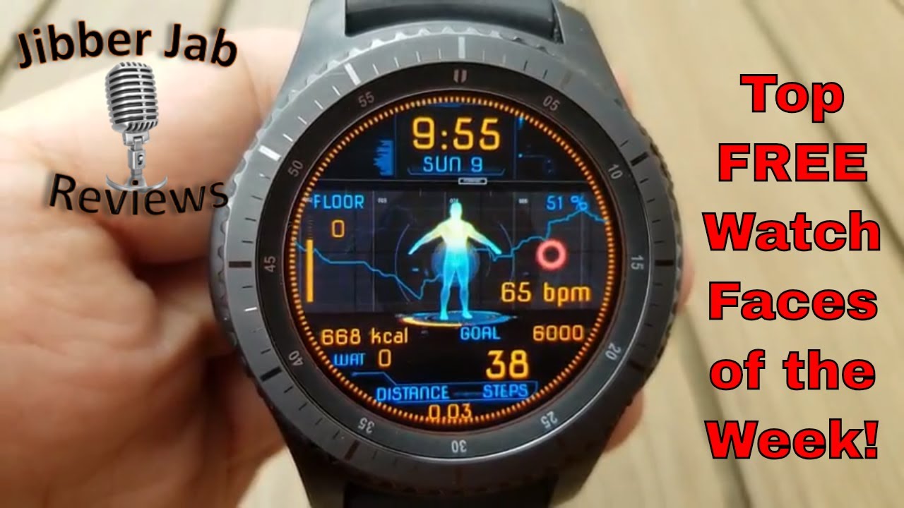 TOP FREE Must See & Must Download Samsung Galaxy Watch/Gear S3 Watch Faces! - Jibber Jab Reviews!