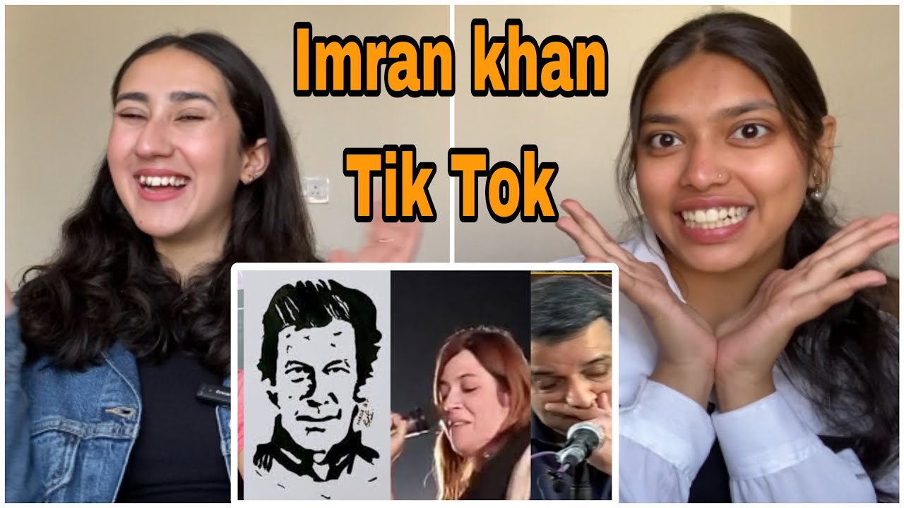 Indian Reaction on Imran Khan Tik Tok Videos