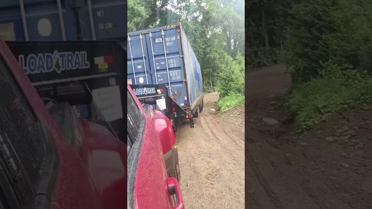 &ldquo;40ft Container vs Muddy Road &ndash; You Won&rsquo;t Believe How This Driver Pulled It Off!&rdquo; 🚚💥