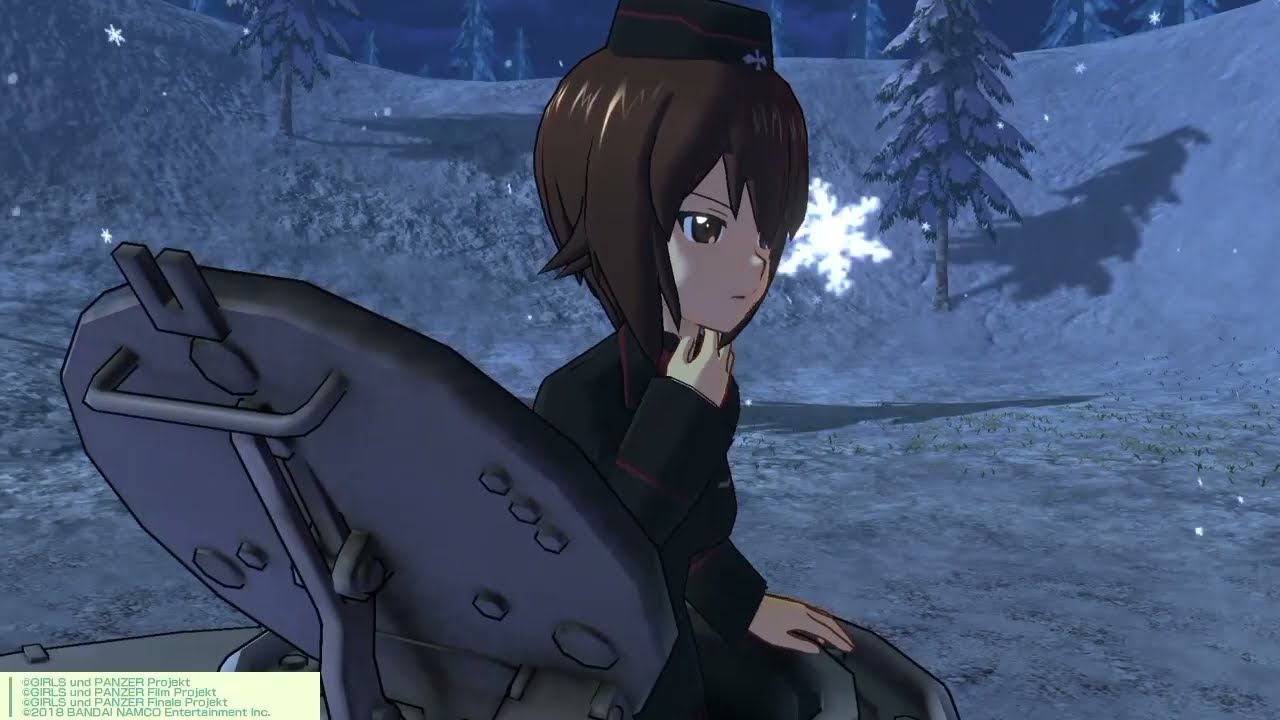 Girls und panzer Dream Tank Match Maho Nishizumi vs Comanders of Pravda High School.