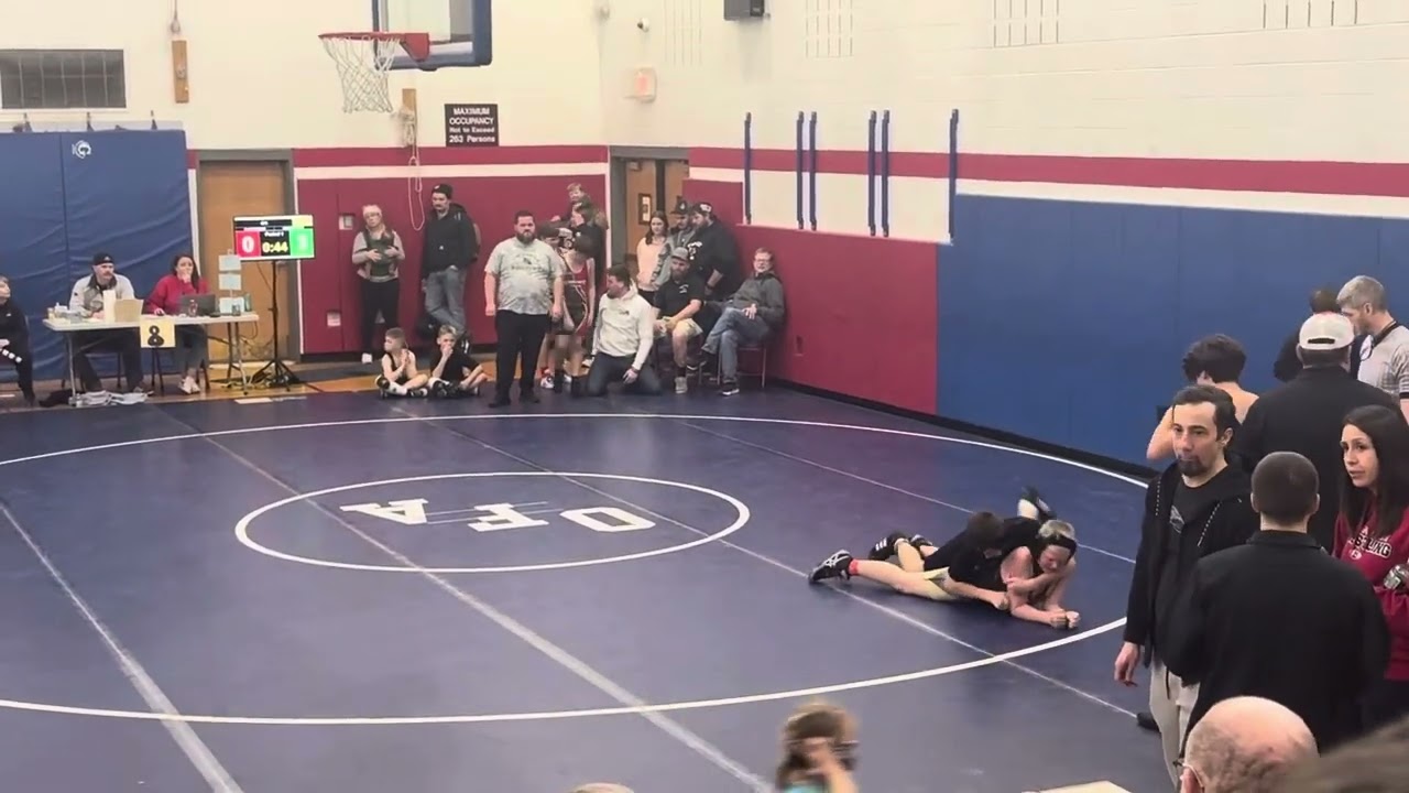Open tournament 11-12 age bracket wrestling