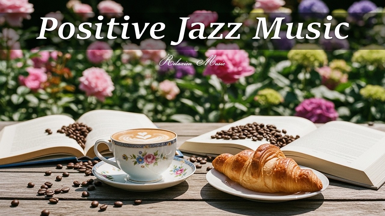 Positive Relaxing Jazz ☕ Uplifting Jazz Cafe & Bossa Nova Music for Great Mood