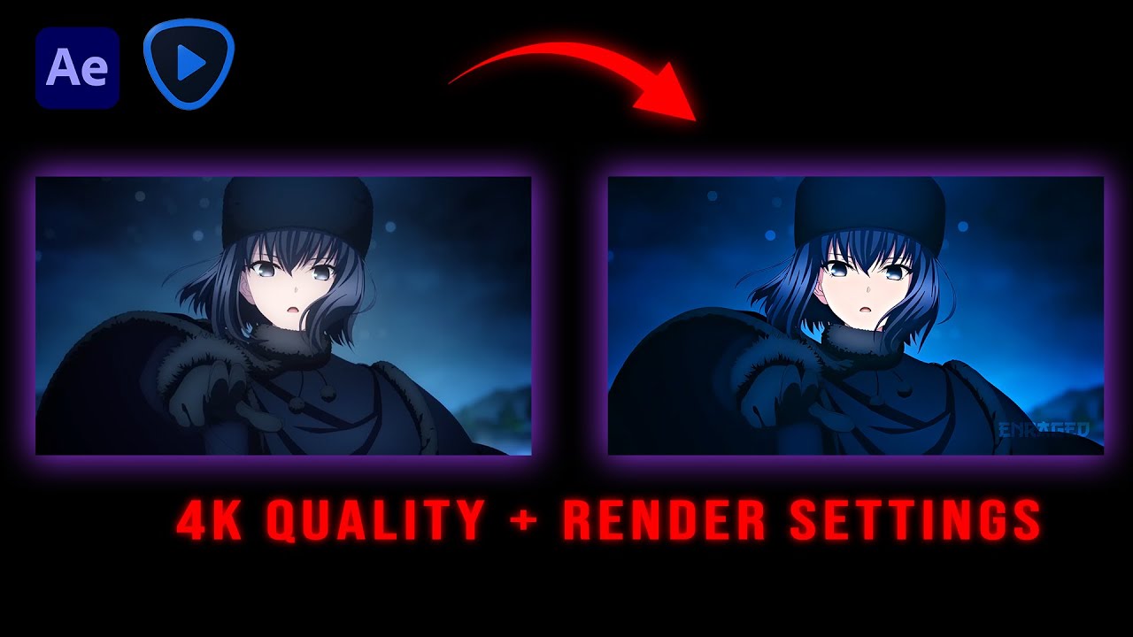 4K Quality Tutorial | How to Upscale & Render (Topaz, After Effects)