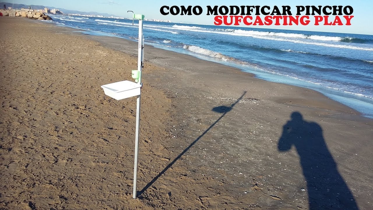 COMO MODIFICAR PINCHO PESCA. DIY HOW TO CHANGE. SURFCASTING