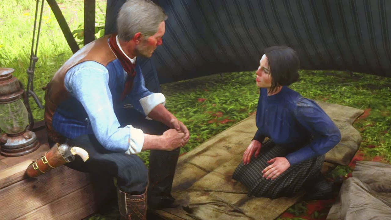 RDR2: Abigail Roberts AFRAID (Random Camp Event)
