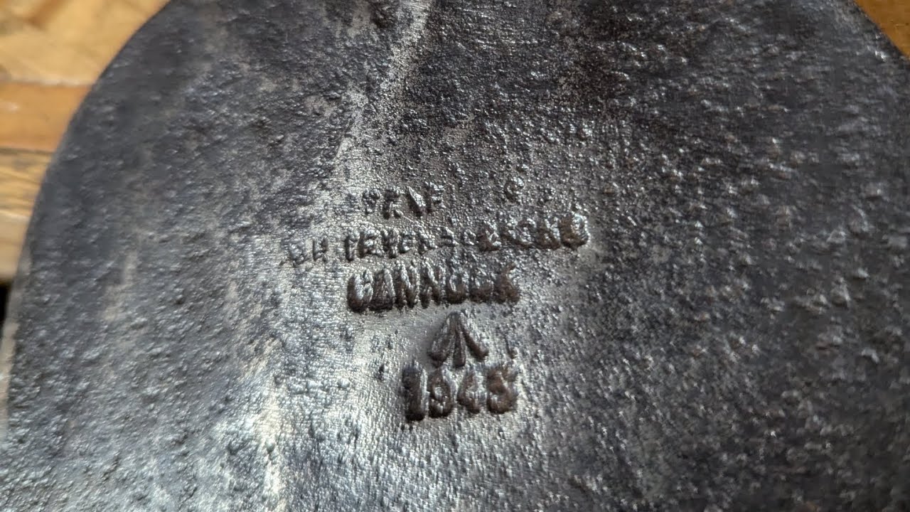 A little piece of history, 1943 Broad Arrow Stamped Cornelius Whitehouse Cannock Felling axe.