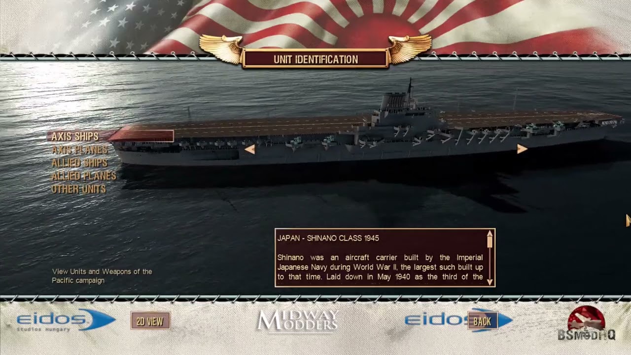 Battlestations Pacific Kantai Kessen All Unit Identification 2024
