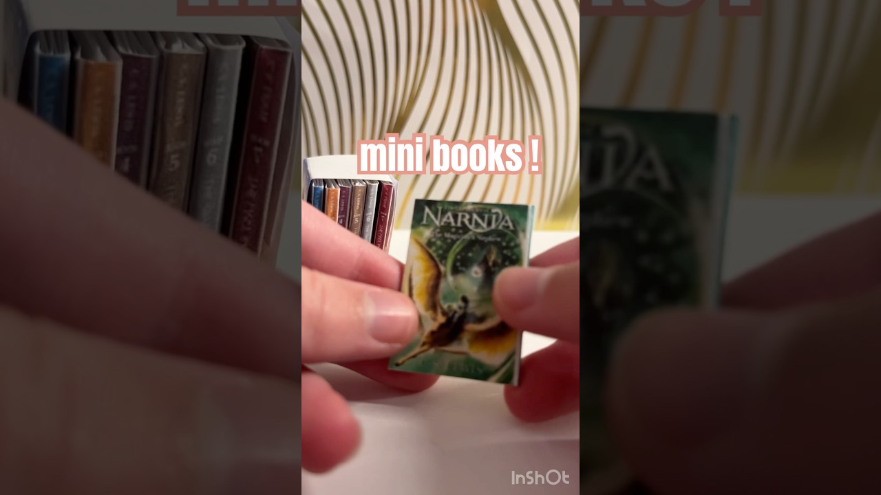 mini Narnia books 📖￼