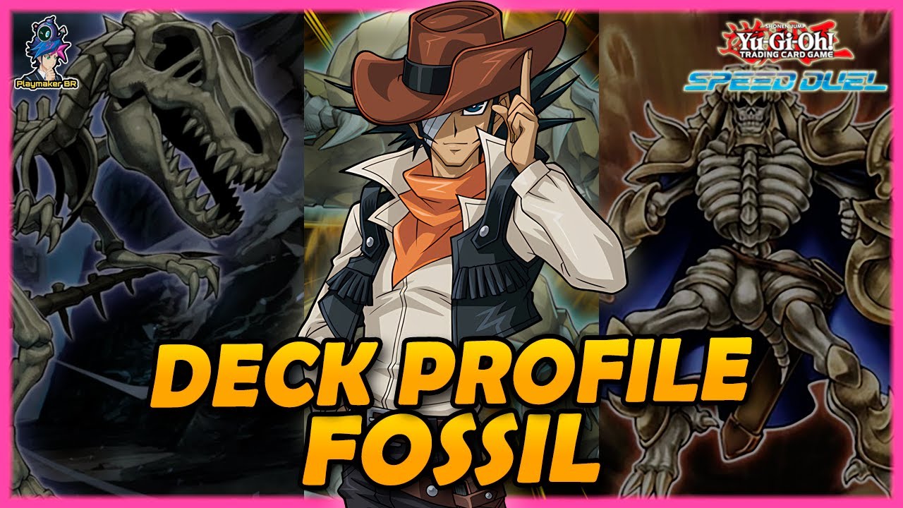 Deck Profile FOSSIL 2 Lugar Torneio Remote Duel - Playmaker BR - Yu-Gi-Oh! Speed Duel