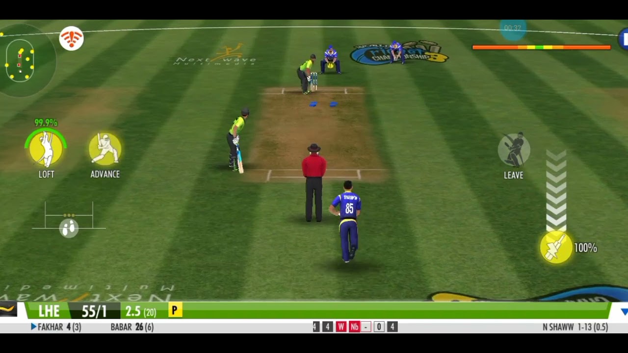 World Cricket Championship 3 Ultra Graphics Gameplay - WCC3 Android
