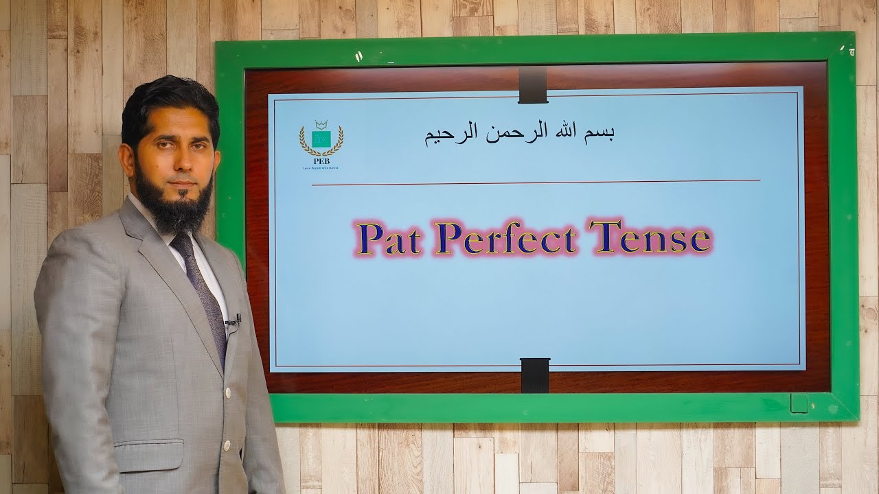 Past Perfect Tense