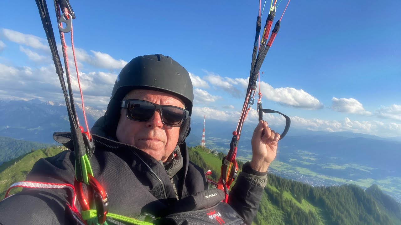 Feierabendflug am Grünten mit meinem Skyman Cross Country 2