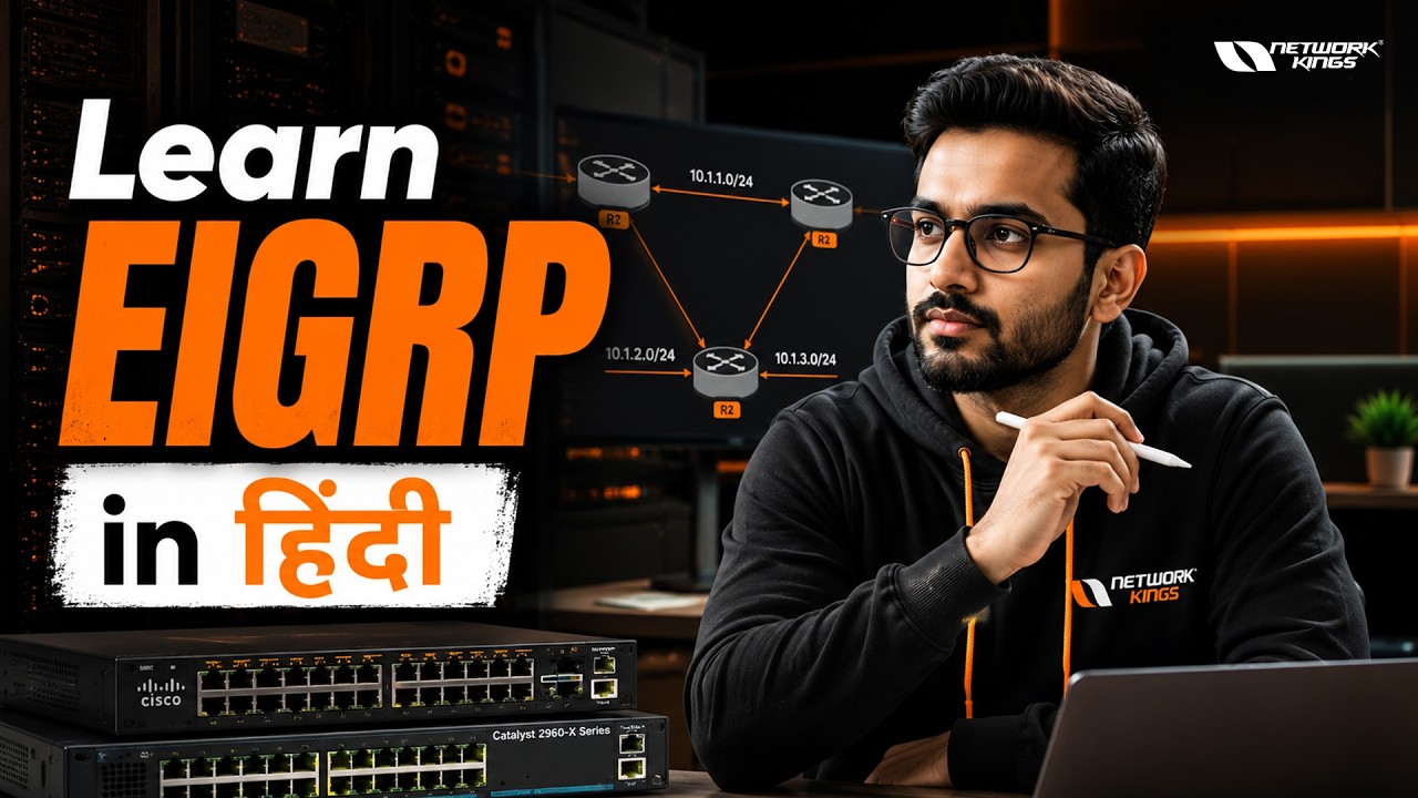 EIGRP Protocol Explained in Hindi | Free CCNA 200-120 Training