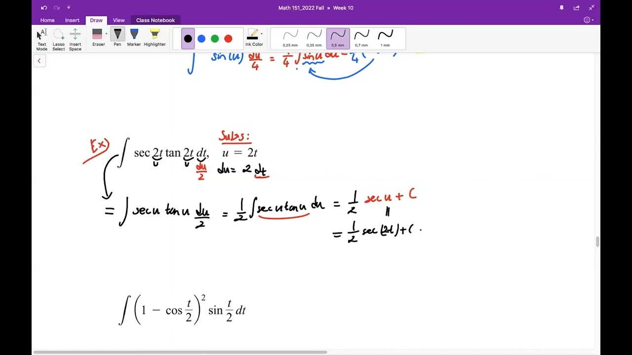 Lecture 36 - Indefinite Integrals and Substitution Method
