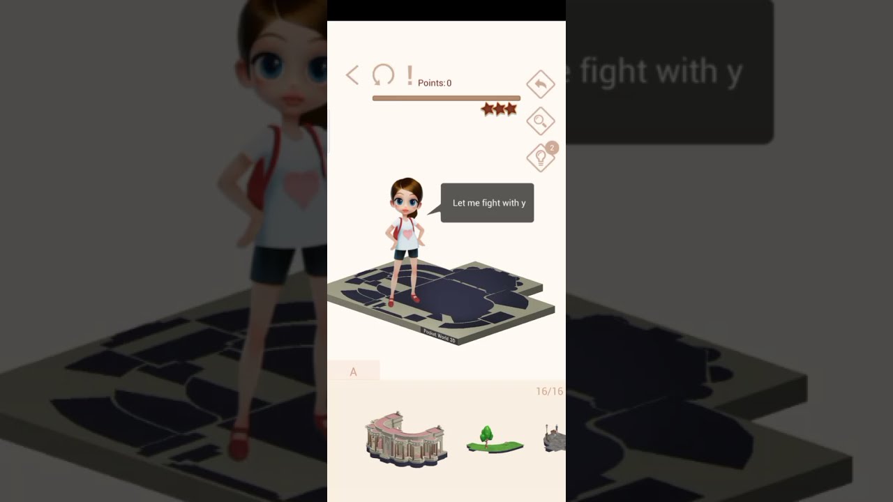 Pocket World 3D - Dona Casilda Iturrizar Park gameplay walkthrough
