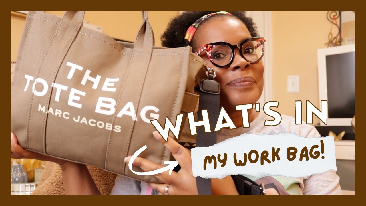 What's In My Bag (Marc Jacobs The Tote Bag- Small)