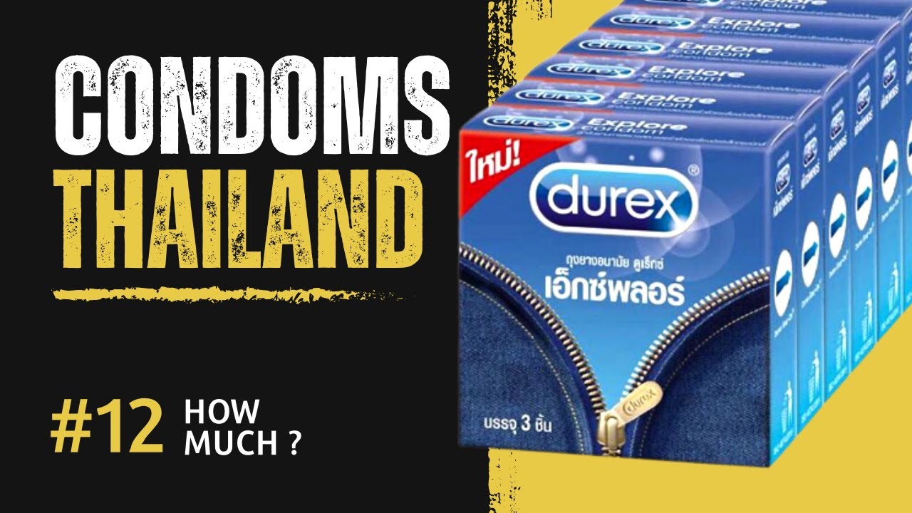 Condom Packet Prices in Thailand |  Is it expensive than India? Nomadic Mahesh #thailand #trending