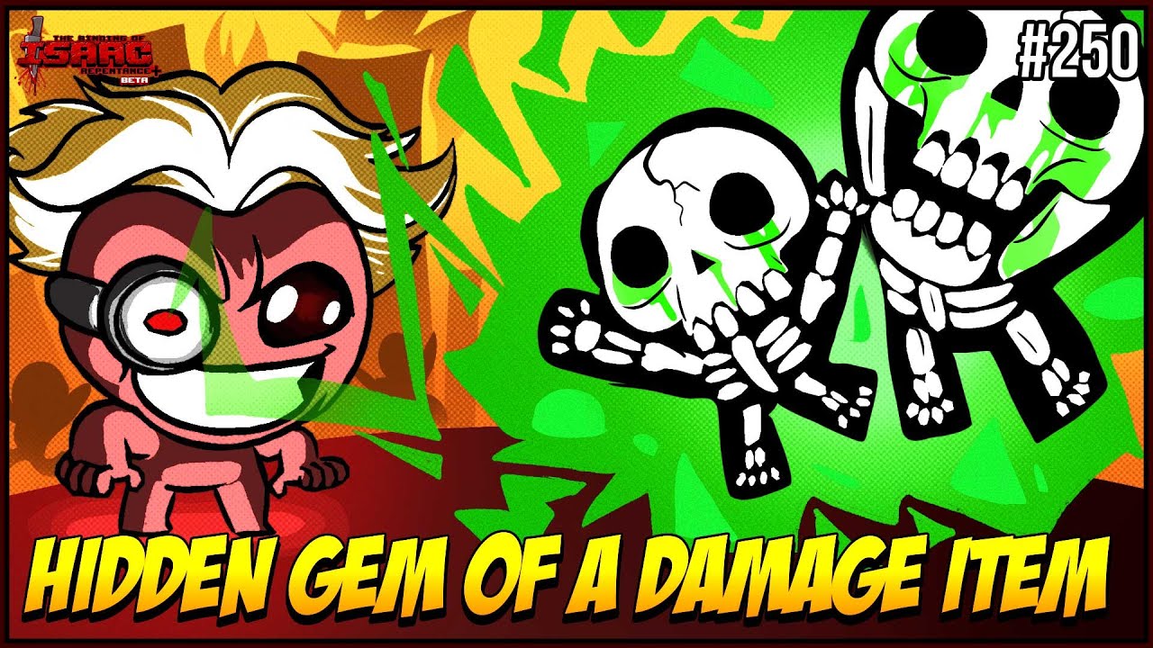 Isaac's HIDDEN GEM of a damage item! – The Binding of Isaac Repentance+ #250