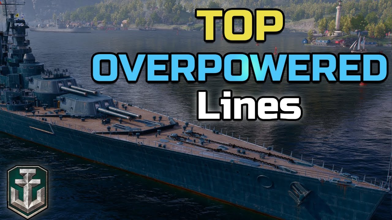 Top 5 OverPowered Lines to Grind in World of Warships