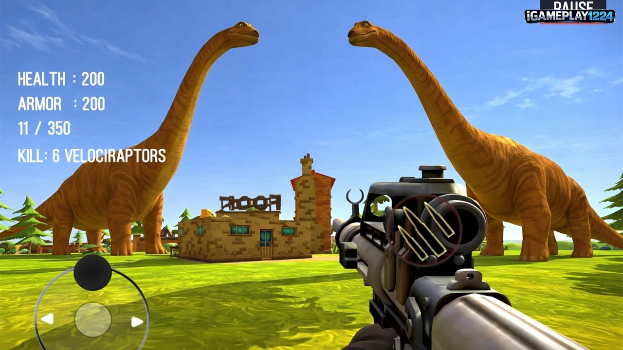 Dinosaur Hunter Dino City 2017 Android Gameplay #4