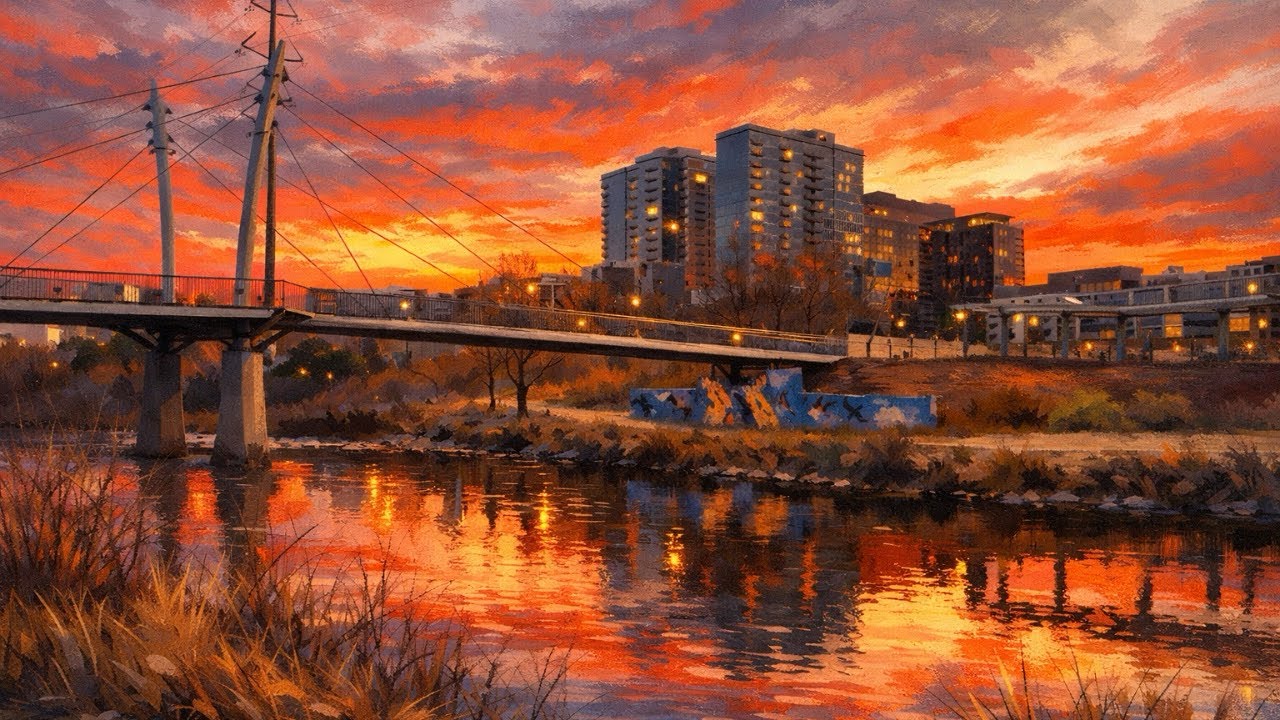 Confluence Park POV | Downtown Denver - Sunset Walk