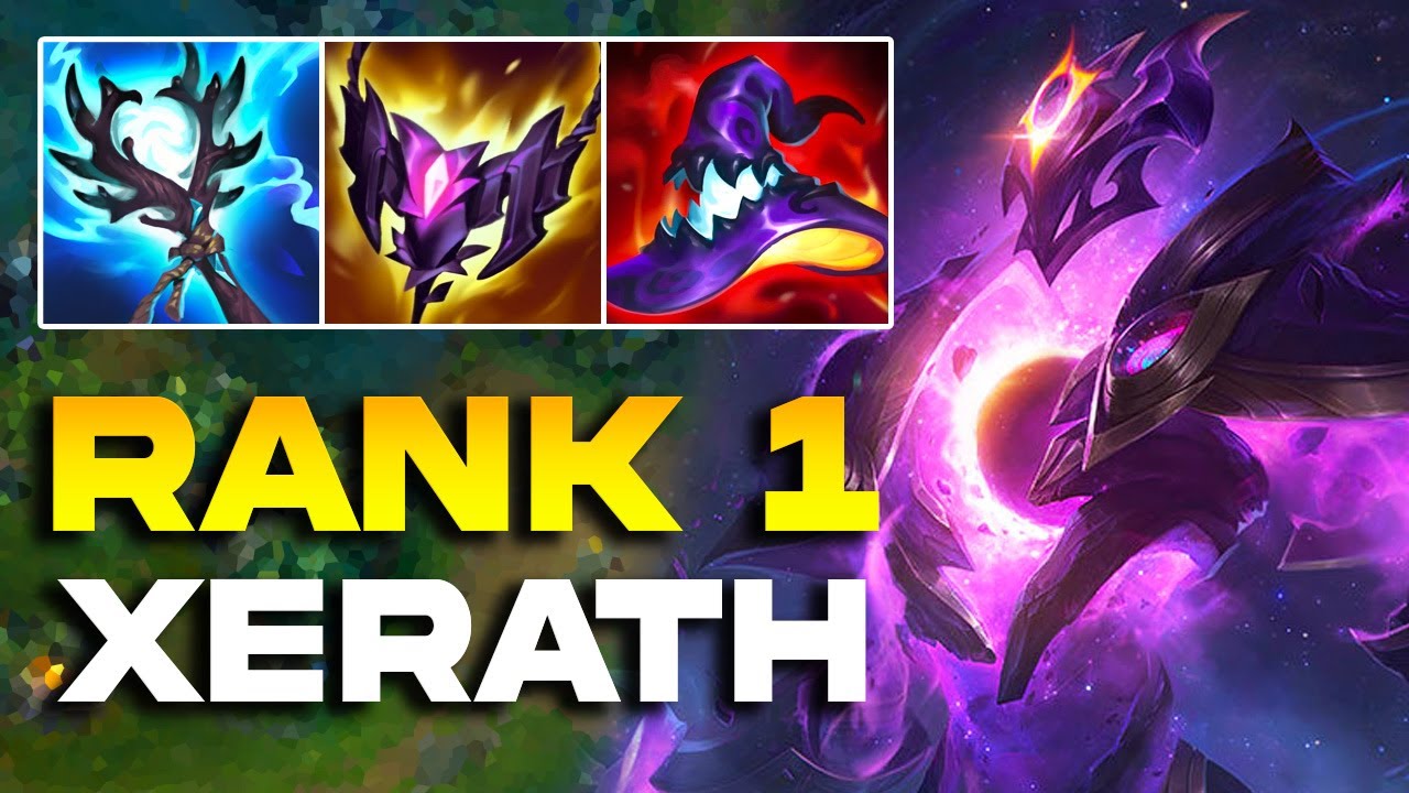 Rank 1 Xerath's S+ Build For Season 14 POPS OFF (vs Adrian Riven)