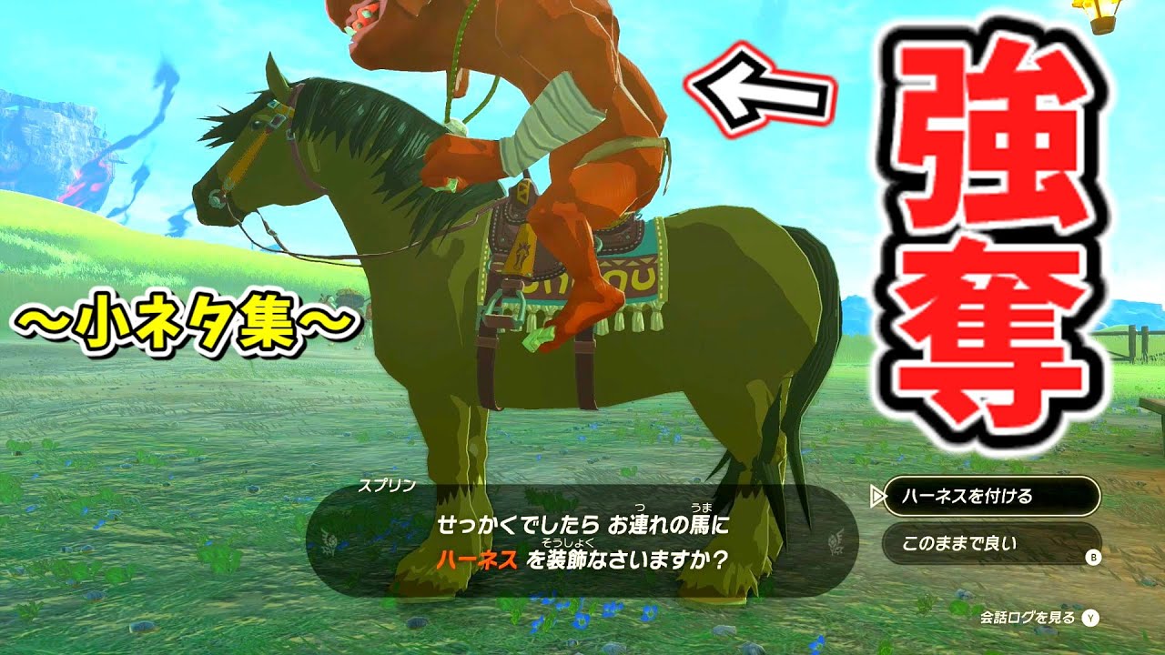 シャイニングヒノックス･空中超追尾弾･ボコ馬強奪など小ネタ集【ティアキン TotK】裏技 バグ 検証 ゆっくり実況 glitch 