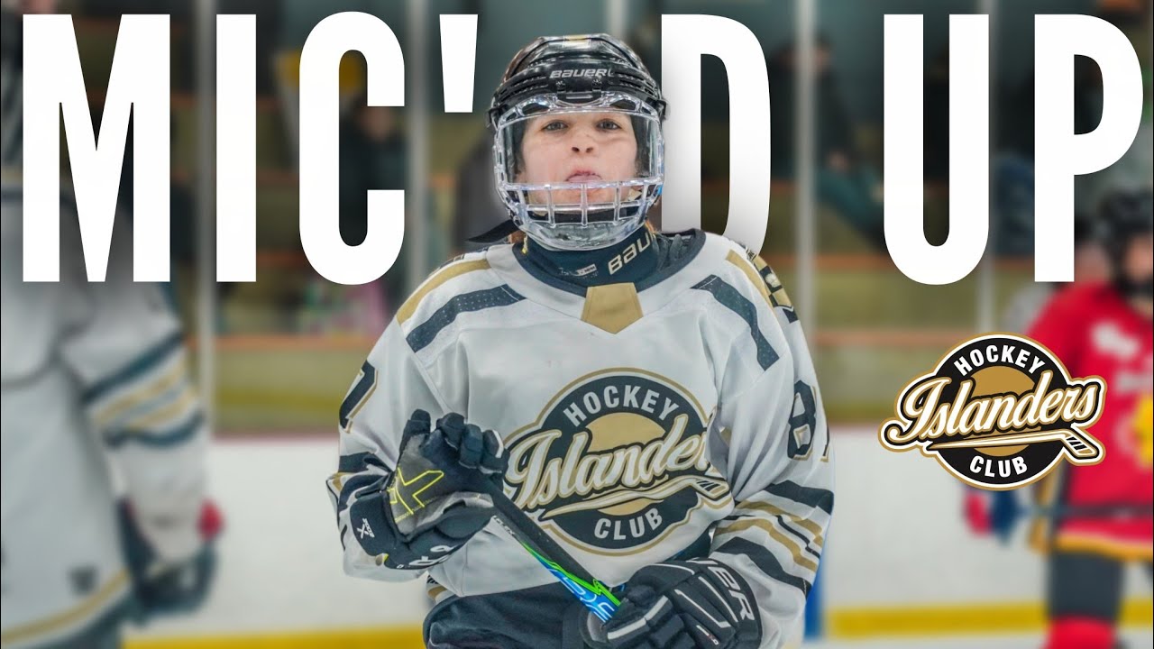 (*MIC'D UP*) With U15 Hockey Player | GCMHA Islanders 