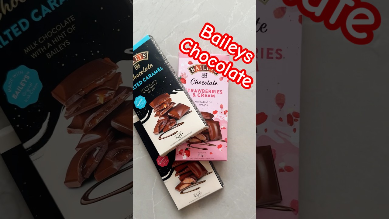 Baileys Chocolate ASMR #baileys #unpacking #asmr#baileyschocolate