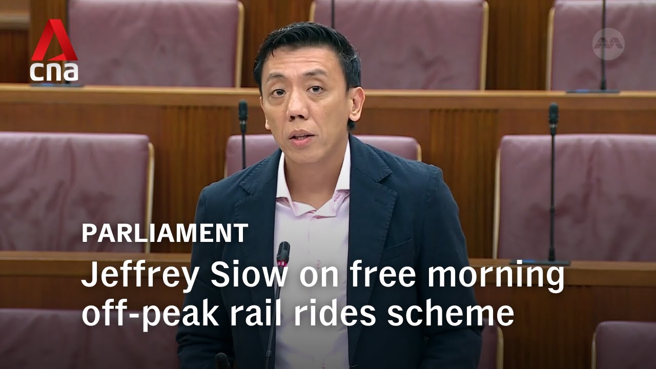 Jeffrey Siow on free morning off-peak rail rides scheme