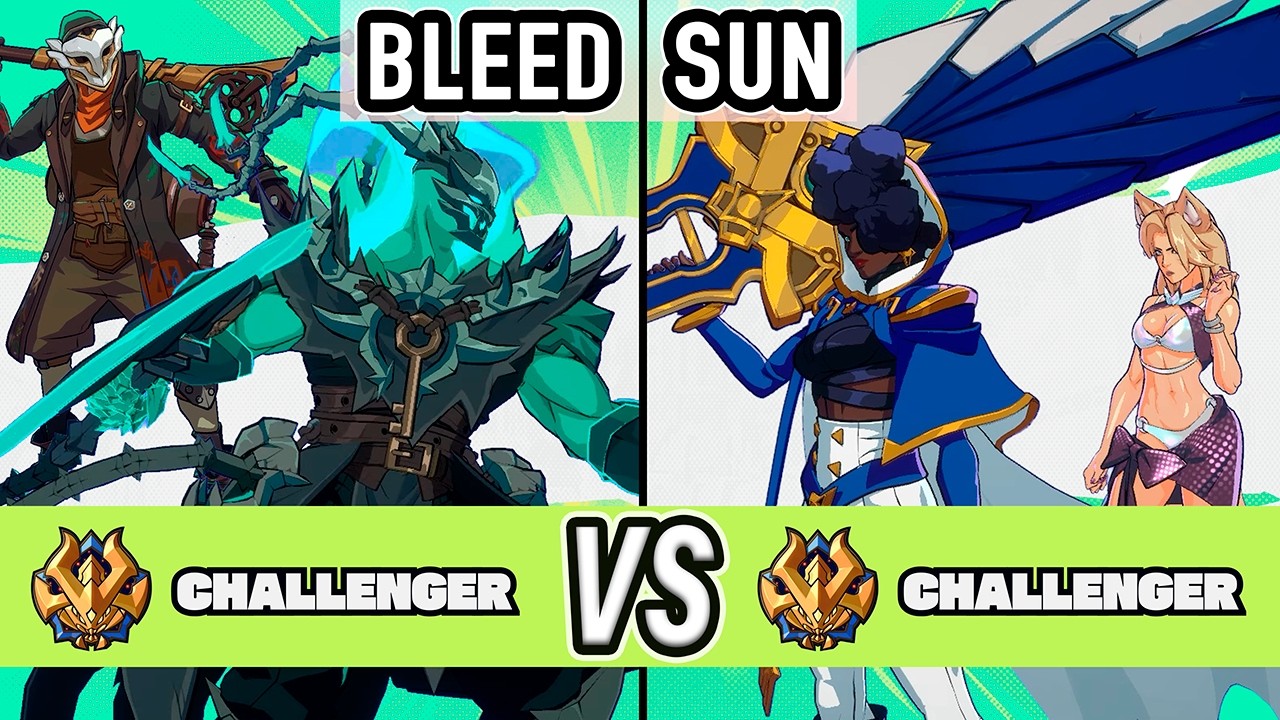 2XKO ▰ Bleed (Thresh / Ekko) vs Sun (Senna / Ahri) ▰ 2XKO DLC SENNA/THRESH DAY 1