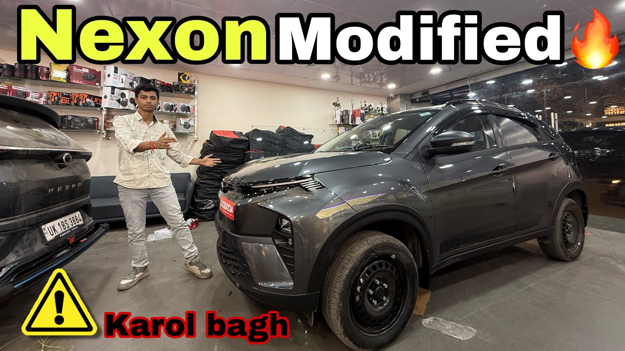 Nexon Smart Modified | Ultimate Nexon Facelift Modification 2026 || Nexon Modified Karol bagh 