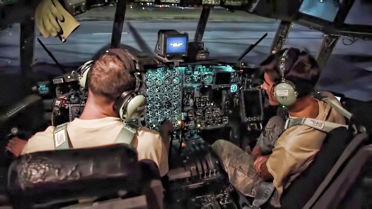 C-130 Operational Engine Check Prior To Takeoff