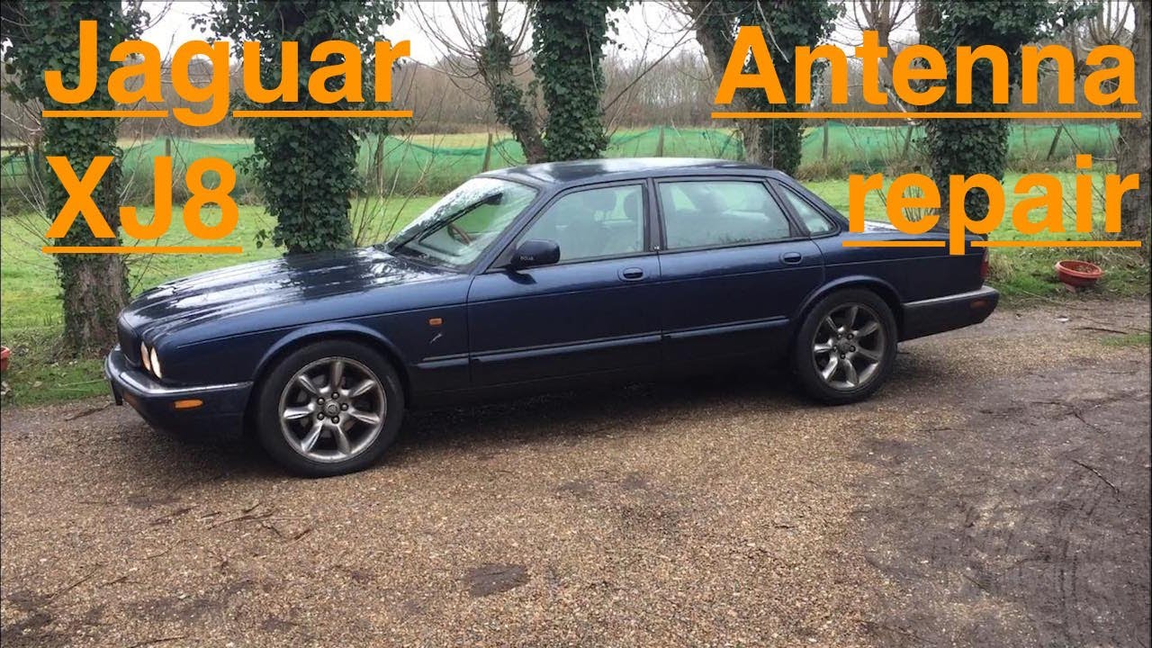 Jaguar XJ8 Antenna repair.