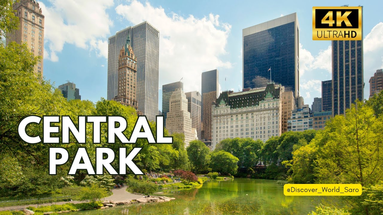 CENTRAL PARK, NEW YORK WALKING TOUR [4K60]🇺🇸