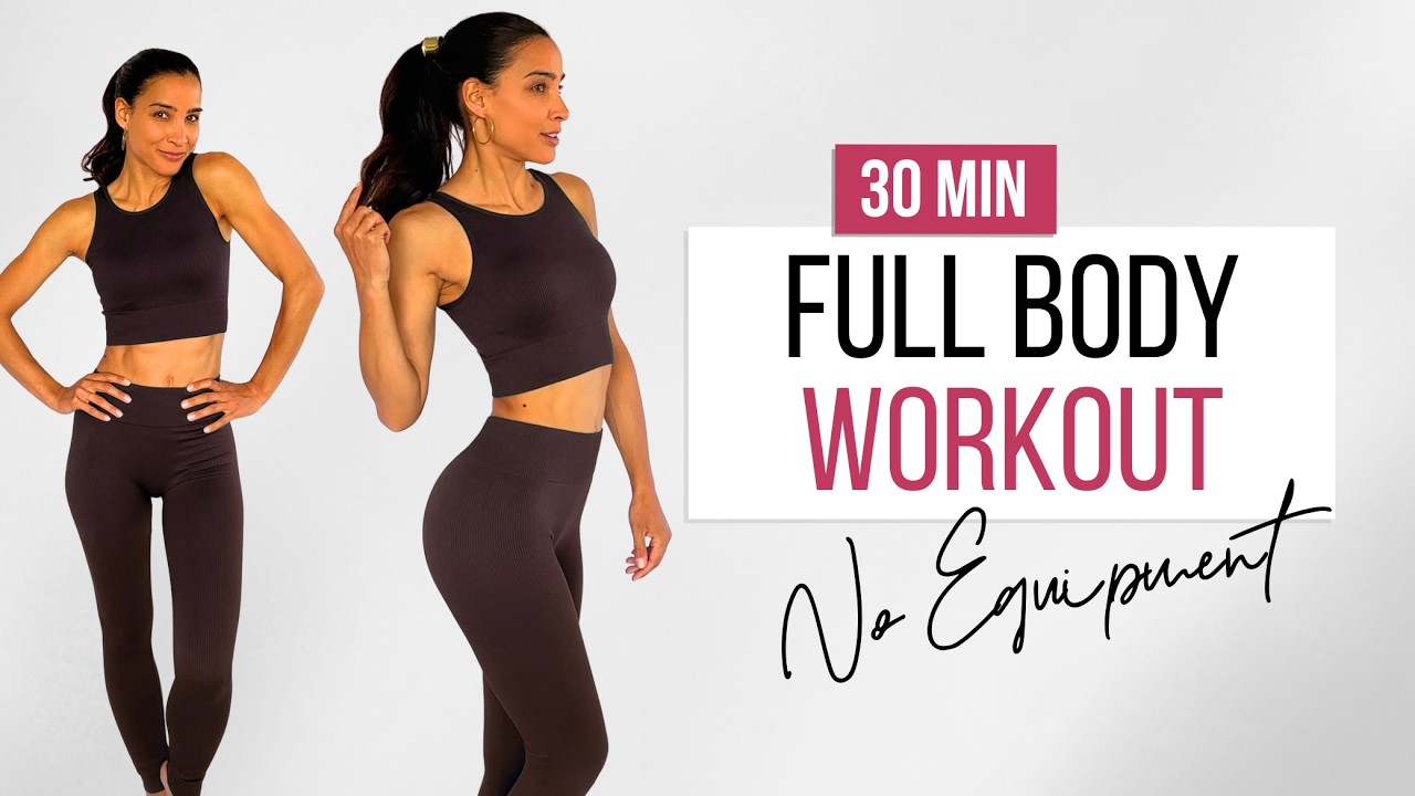 FULL BODY STRENGTH IN 30 MINUTES | No Equipment, Beginner Workout